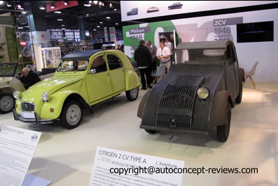 Citroen with 70 years 2 CV